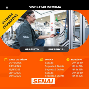 Sindratar informa - Site